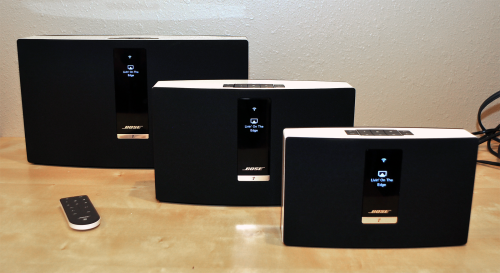 SoundTouch 30, Soundtouch 20 and SoundTouch Portable.